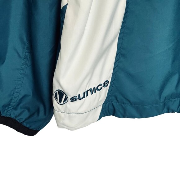 Sunice Performance Jacket Mens Size L Blue Weather Athletic Golf Windbreaker - Picture 6 of 14